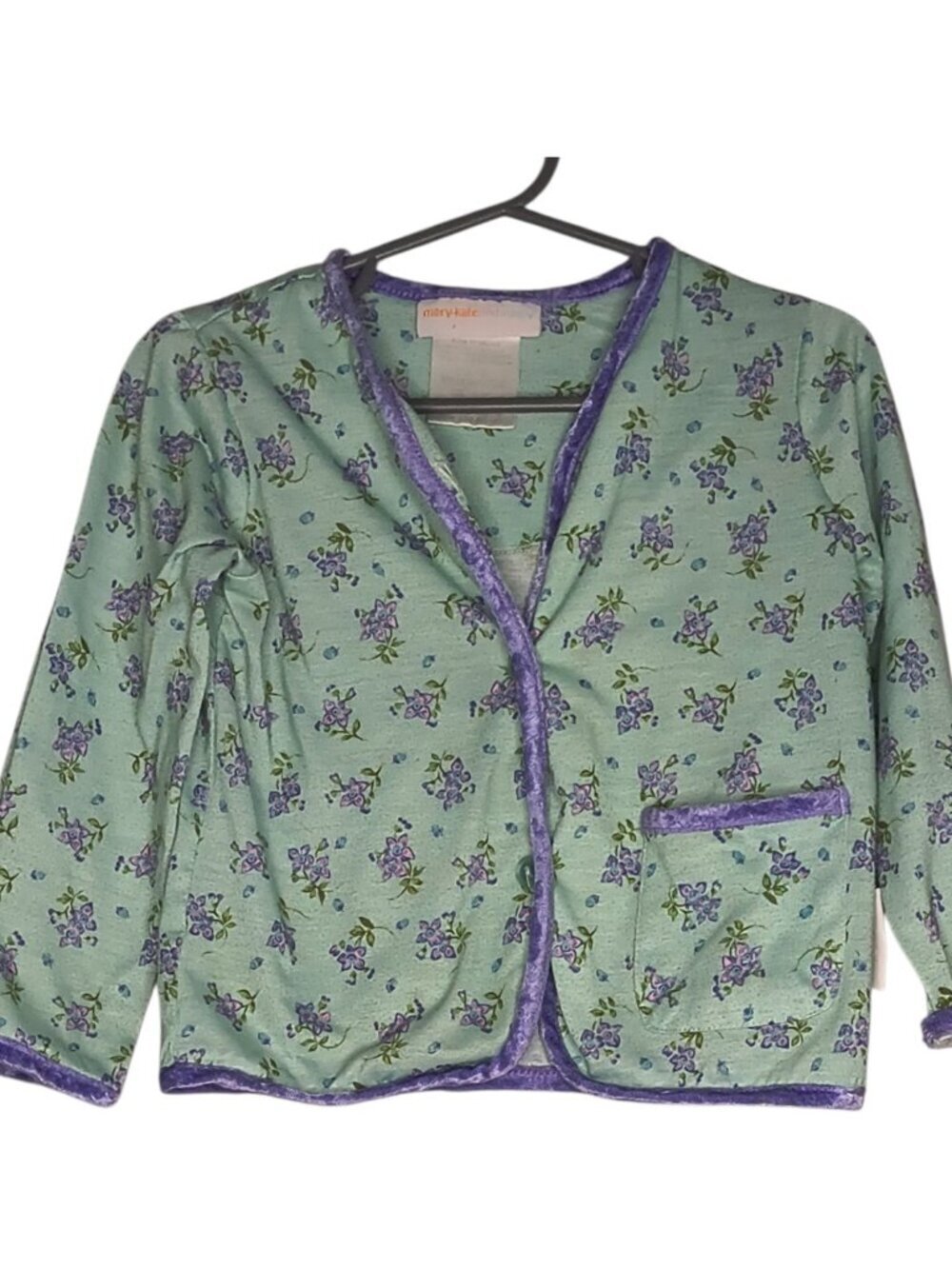 Mary Kate And Ashley Vintage Y2K Girls Size 3t Pajama Top Floral Flawed